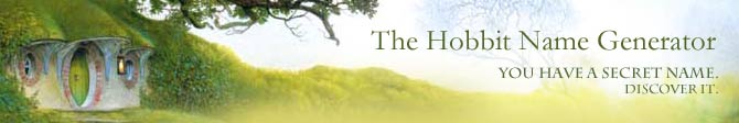 [hobbit name generator]